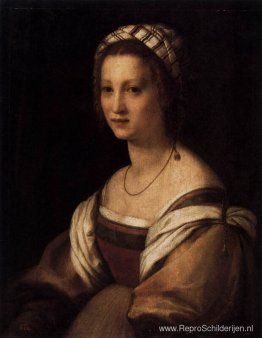Lucrezia di Baccio del Fede, de vrouw van de kunstenaar Lucrezia di Baccio del Fede, de vrouw van de kunstenaar