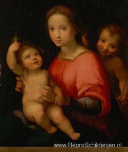 Madonna en Kind met Johannes de Doper Madonna en Kind met Johannes de Doper