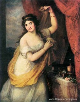 Portret Van Een Vrouw Portret Van Een Vrouw