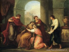 Virgil leest de Aeneis voor aan Augustus en Octavia Virgil leest de Aeneis voor aan Augustus en Octavia