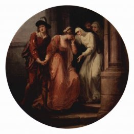 Afscheid van Abélard en Héloise Afscheid van Abélard en Héloise