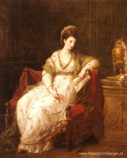 Portret van Louise Henrietta Campbell Portret van Louise Henrietta Campbell