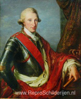 Portret van Ferdinand I van Twee Sicilië Portret van Ferdinand I van Twee Sicilië