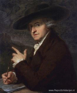 Portret van de echtgenoot van de kunstenaar, de schilder Antonio Portret van de echtgenoot van de kunstenaar, de schilder Antonio