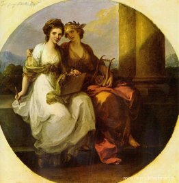 Allegorie van poëzie en muziek Allegorie van poëzie en muziek