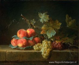 Stilleven met perziken en druiven Stilleven met perziken en druiven