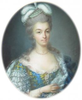 Portret van Marie-Antoinette Portret van Marie-Antoinette