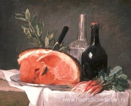 Stilleven met een ham Stilleven met een ham