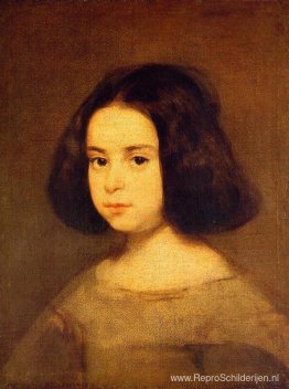 Portret van een klein meisje Portret van een klein meisje