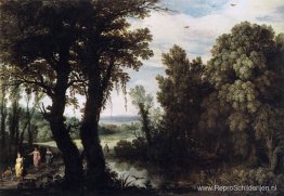 Diana en haar nimfen tijdens de jacht Diana en haar nimfen tijdens de jacht