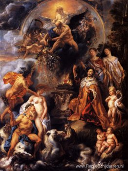 Allegorie van de Vrede van Westfalen Allegorie van de Vrede van Westfalen