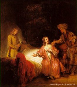 Jozef beschuldigd door de vrouw van Potifar Jozef beschuldigd door de vrouw van Potifar
