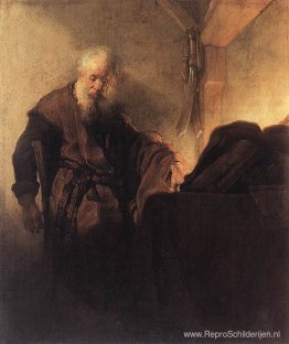St. Paul aan zijn schrijftafel St. Paul aan zijn schrijftafel