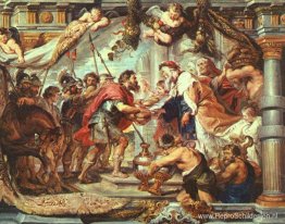 De ontmoeting van Abraham en Melchizedek De ontmoeting van Abraham en Melchizedek