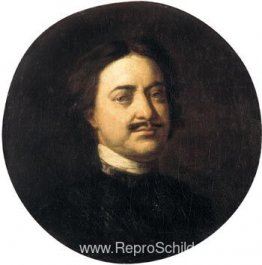 Portret van Peter de Grote Portret van Peter de Grote