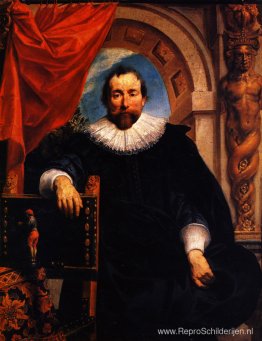 Portret van Rogier Witer Portret van Rogier Witer