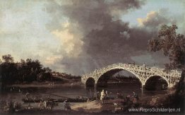 Oude Waltonbrug over de Theems Oude Waltonbrug over de Theems