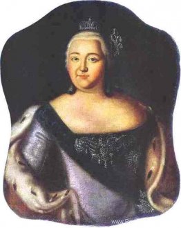 Portret van keizerin Elizaveta Petrovna Portret van keizerin Elizaveta Petrovna