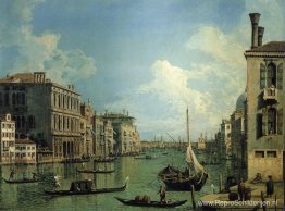 Canal Grande Nethe Campo San Vio, kijkend naar de kerk van SanMa Canal Grande Nethe Campo San Vio, kijkend naar de kerk van SanMa