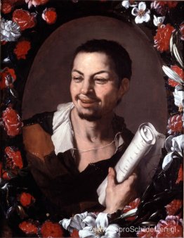 Heraclitus en Democritus. Rechter paneel Heraclitus en Democritus. Rechter paneel