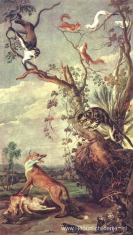 Vos en kat Vos en kat