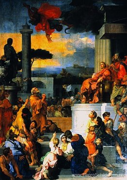 De val van Simon Magus De val van Simon Magus