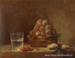 Mand met pruimen Mand met pruimen