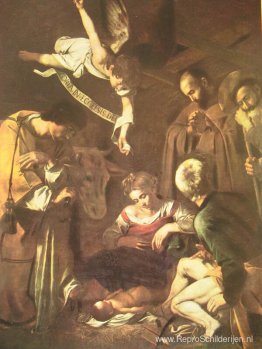 Kerststal met St. Franciscus en St. Lawrence Kerststal met St. Franciscus en St. Lawrence