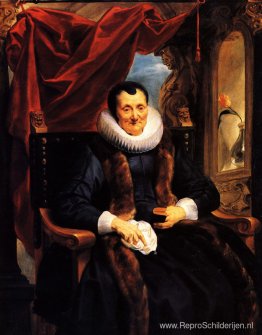 Portret van Magdalena de Cuyper Portret van Magdalena de Cuyper