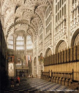 Het interieur van de Henry VII-kapel in Westminster Abbey Het interieur van de Henry VII-kapel in Westminster Abbey