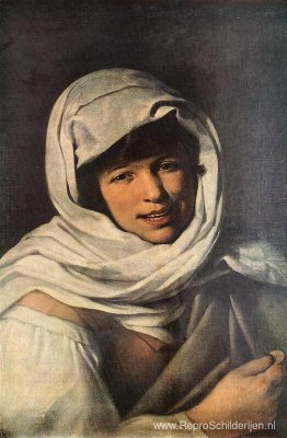 Het meisje met een munt (Meisje van Galicië) Het meisje met een munt (Meisje van Galicië)
