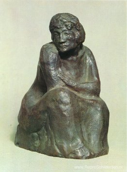 Zittende vrouw Zittende vrouw