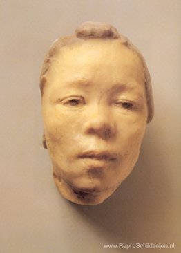 Masker van Hanako, de Japanse actrice Masker van Hanako, de Japanse actrice