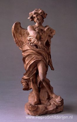 Engel met de inscriptie van I.N.R.I. Engel met de inscriptie van I.N.R.I.