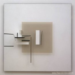 Synthetische constructie (wit en zwart) Synthetische constructie (wit en zwart)