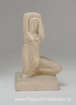 Zittende vrouw Zittende vrouw