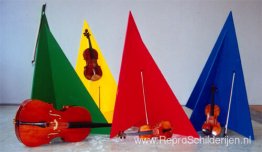 Sculpturen gemaakt voor R.M. Schafers zevende strijkkwartet Sculpturen gemaakt voor R.M. Schafers zevende strijkkwartet