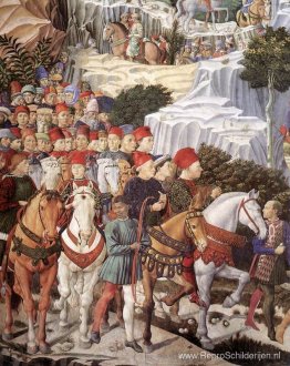 Processie van de magiër Balthazar (detail) Processie van de magiër Balthazar (detail)