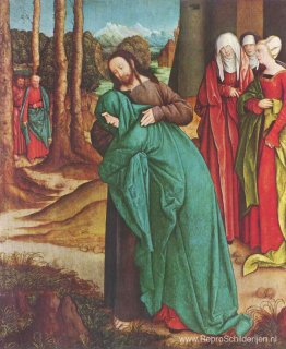 Christus neemt afscheid van zijn moeder Christus neemt afscheid van zijn moeder