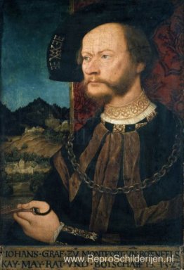Portret van graaf Johann II, graaf van Montfort en Rothenfels Portret van graaf Johann II, graaf van Montfort en Rothenfels