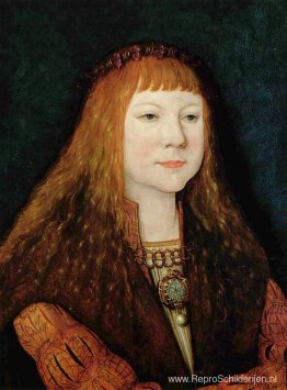 Portret van Lodewijk II van Hongarije Portret van Lodewijk II van Hongarije