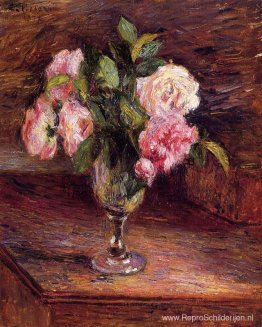 Rozen in een glas Rozen in een glas