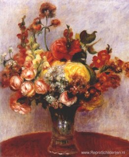 Bloemen in een vaas Bloemen in een vaas