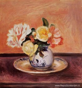 Vaas met bloemen Vaas met bloemen
