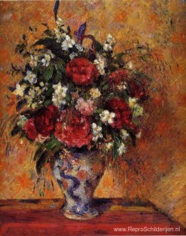 Vaas met bloemen Vaas met bloemen