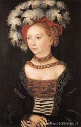 Portret van een jonge vrouw