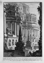 Oud mausoleum gebouwd ter ere van de as van een Romeinse keizer