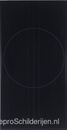 Zwart schilderij, Indigo Violet VI