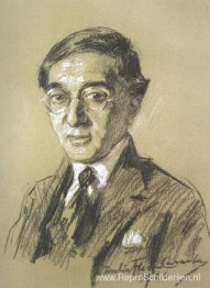 Portret van dichter K.P. Kavafis
