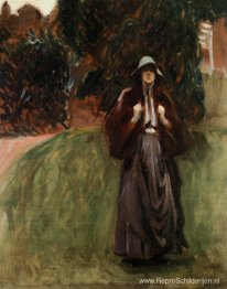 Portret van mevrouw Clementine Anstruther-Thomson